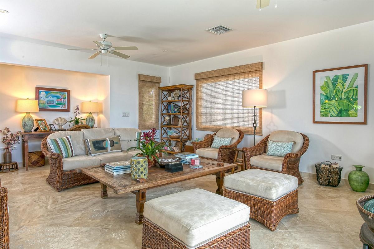 Villa Rental St Martin - Living Room